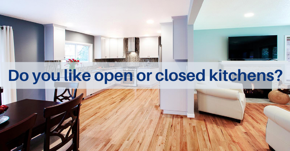 Open And Closed Kitchens