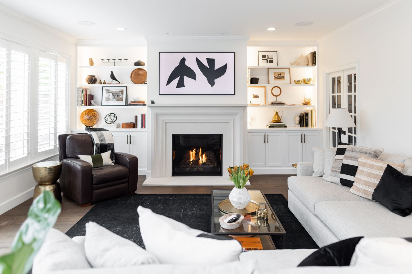 The remodeled living room in West Linn, OR - 4 