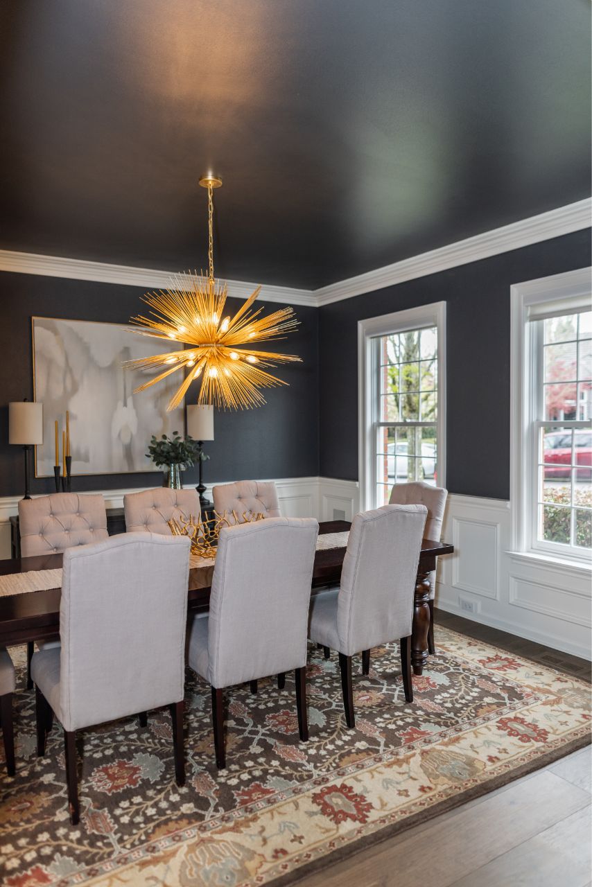 The remodeled dining room in West Linn, OR -3
