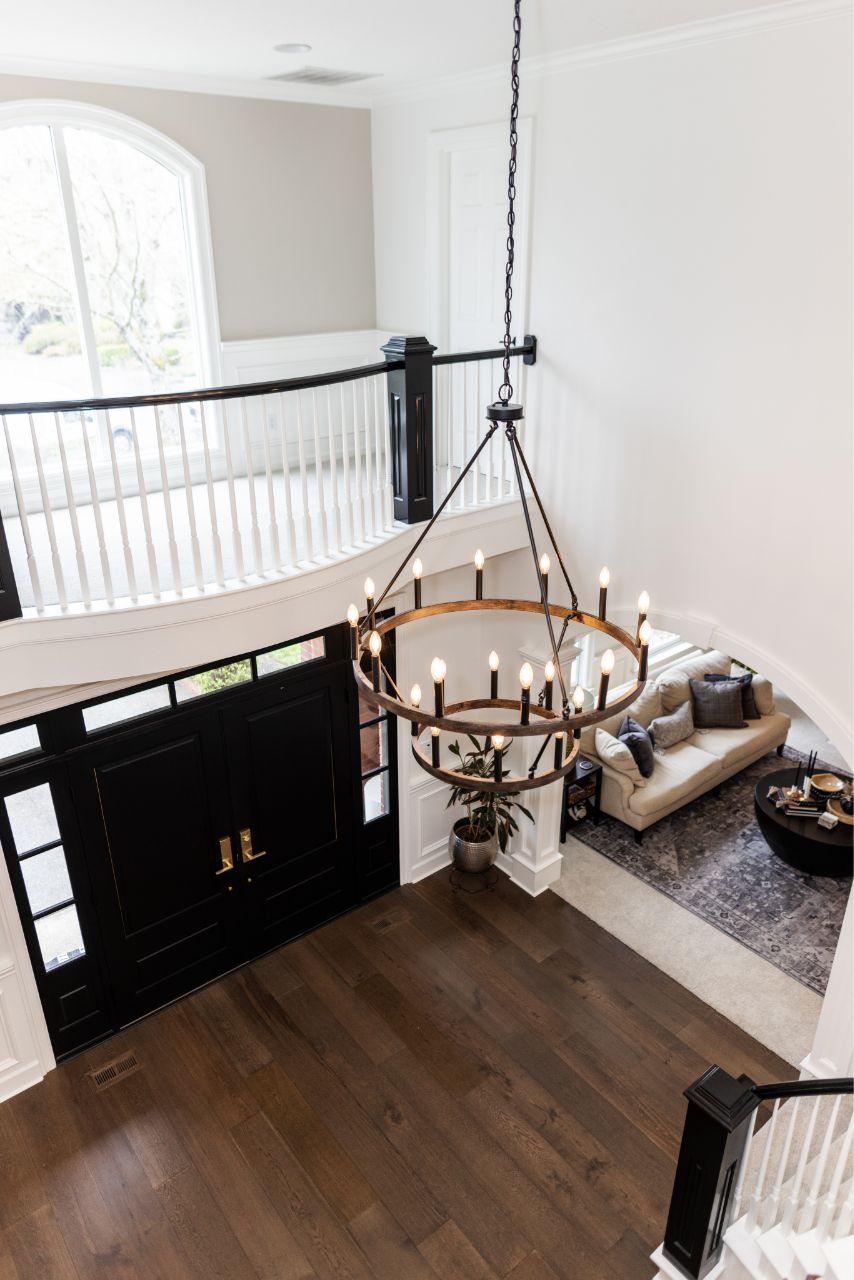 The remodeled staircase in West Linn, OR -2