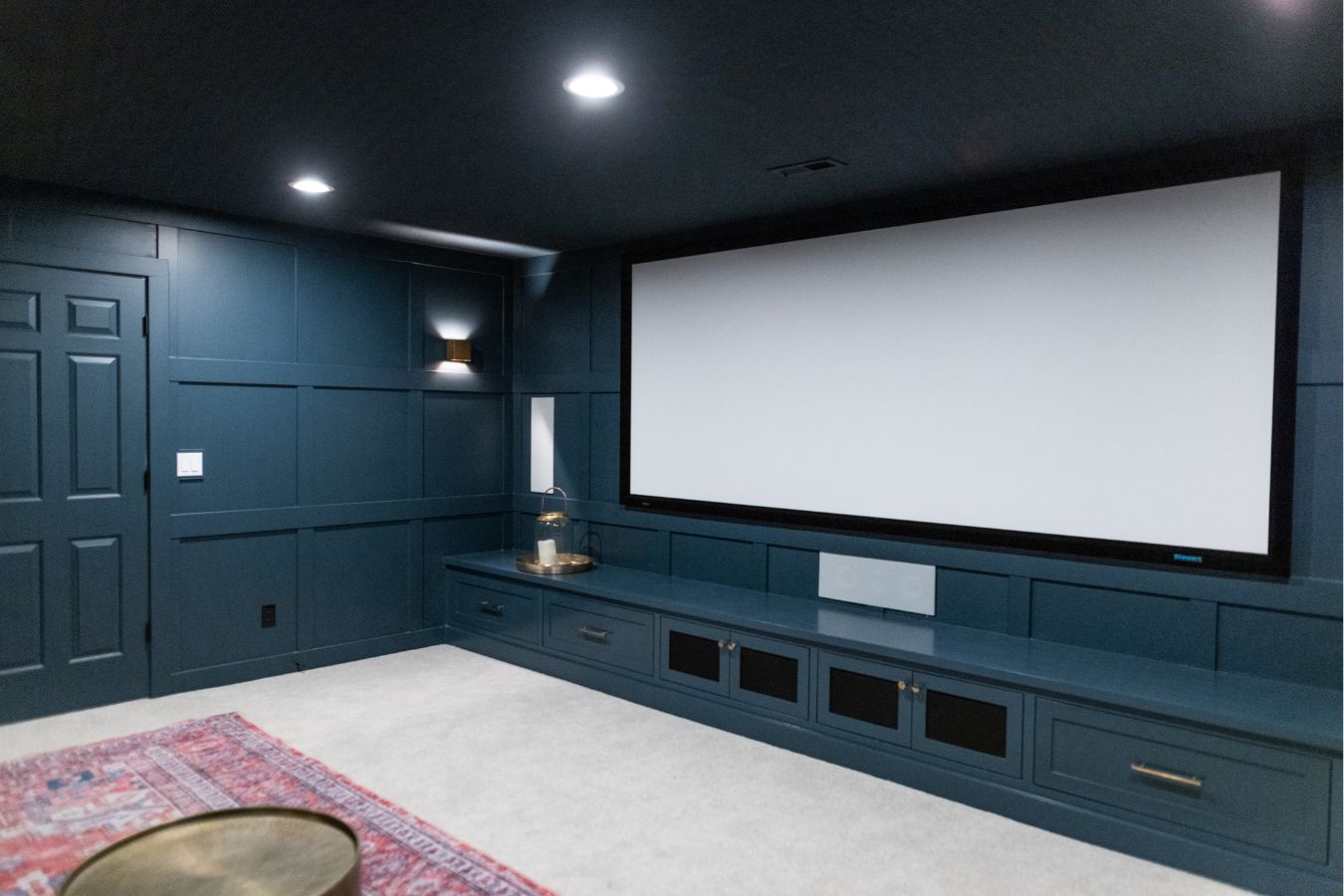 The remodeled home theater room in West Linn, OR - 5