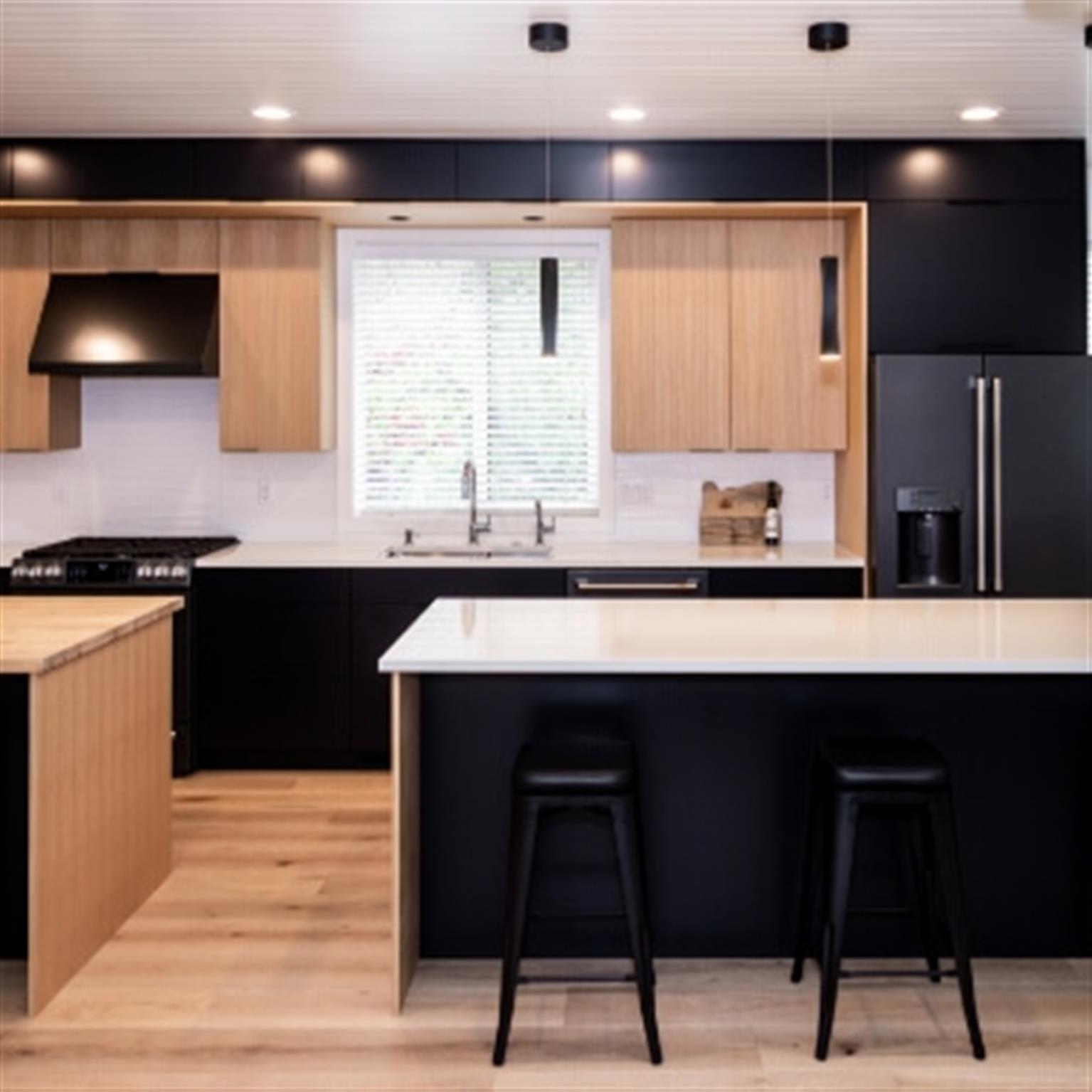 Contemporary Kitchen Remodel in Tualatin, OR by Cornerstone Builders | Custom Homes & Remodeling project photo